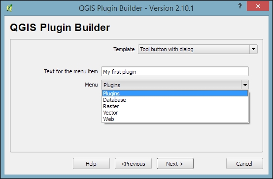 Creating the plugin template with Plugin Builder