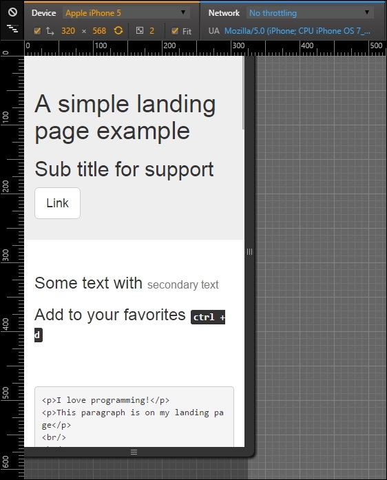 How to debug different viewports at the browser