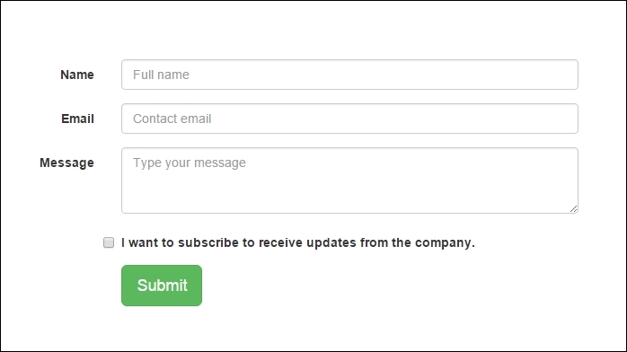 Contact form