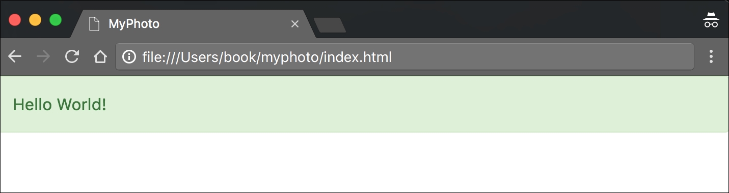 Setting up our project