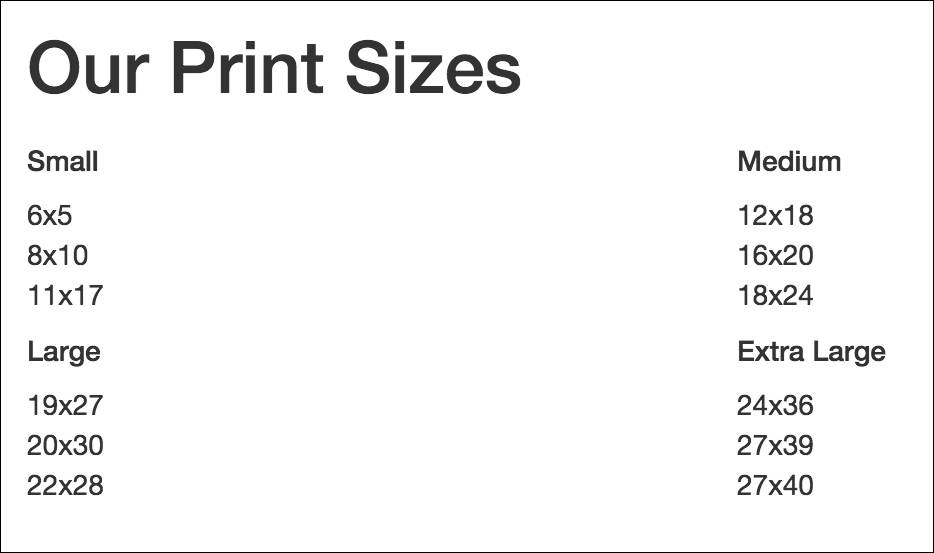 Responsive utilities