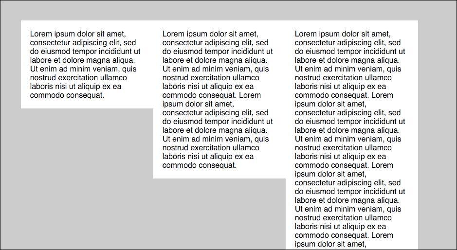Creating equal-height columns