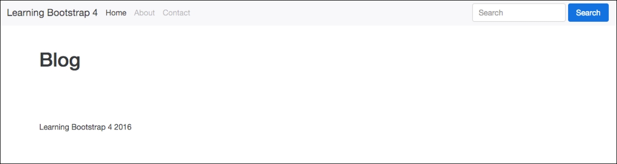 Testing out the blog home page layout
