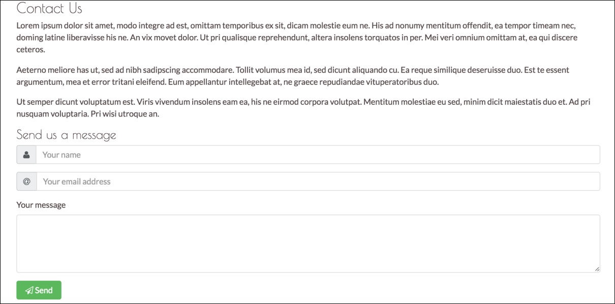 Creating and customizing forms