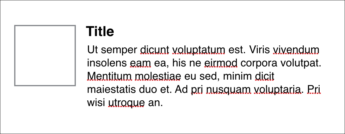 Adding content using media objects