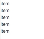 Coding an unstyled list