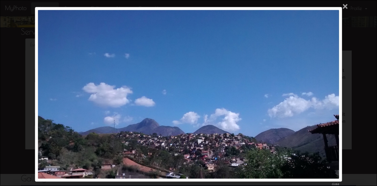 Displaying images using Bootstrap Lightbox