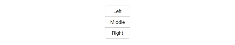 Creating vertical button groups
