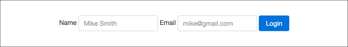 Creating an inline form