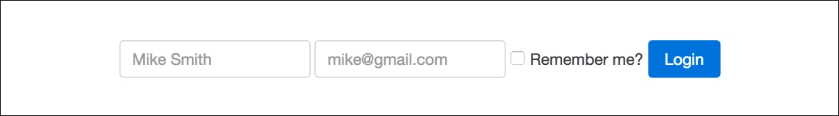 Adding inline checkboxes and radio buttons