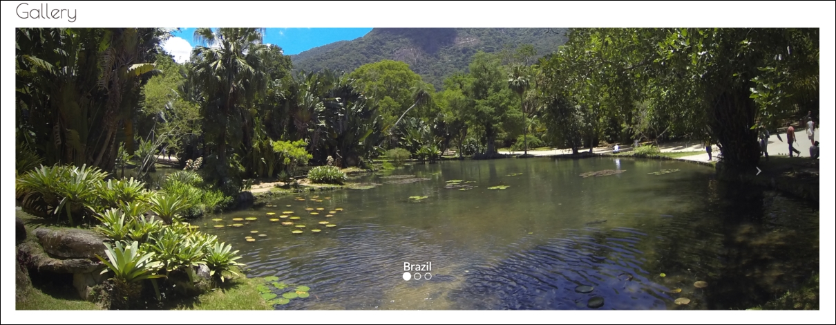Making a Gallery component in React
