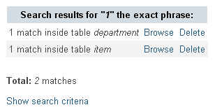 Task 2—Searching data