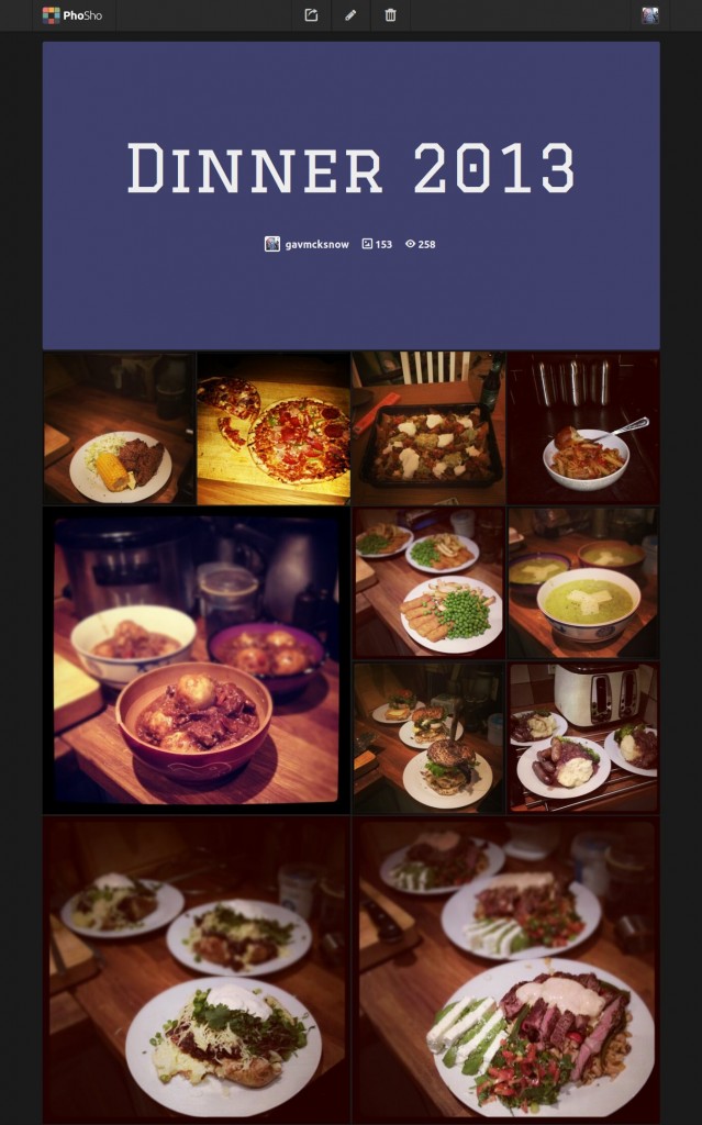 Dinner 2013 - Showcase by gavmcksnow